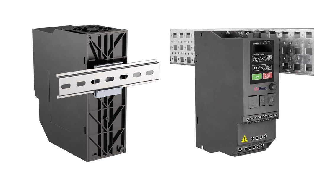 VD20 DIN-rail and side installation